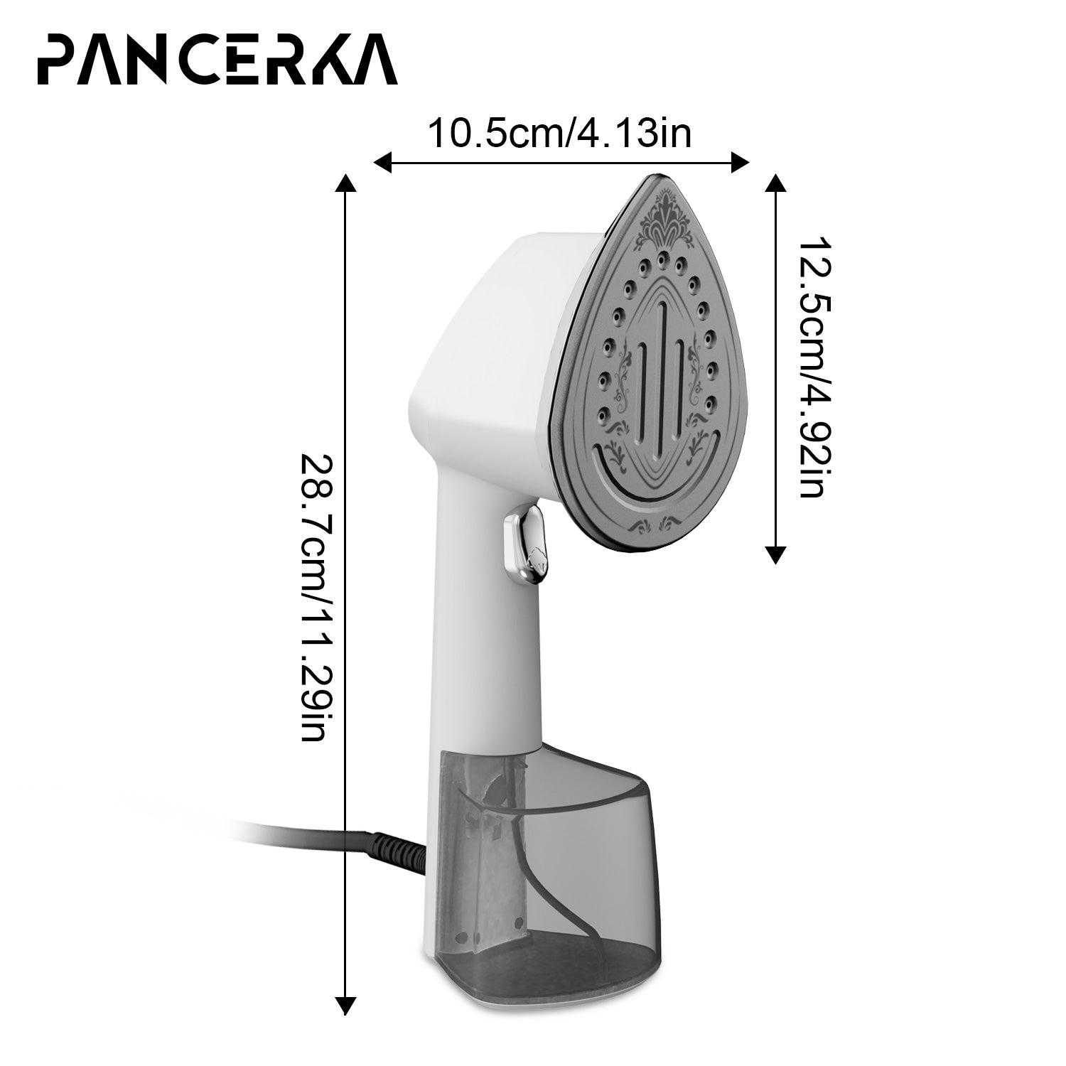 Steamer for Clothes, 1500W Handheld Steam Garment, 150℃ Constant temperature ironing, White