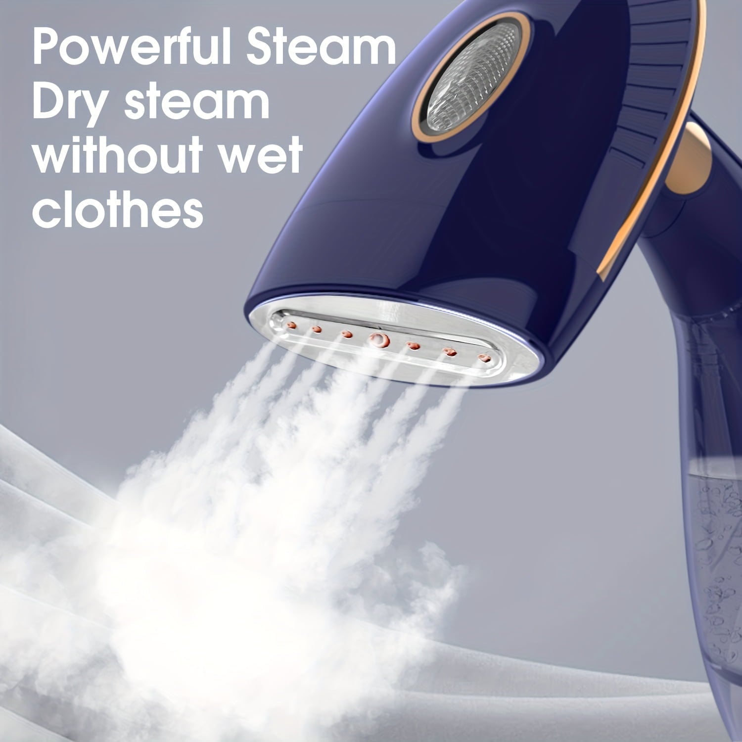 Steamer for Clothes, 1500W Handheld Clothing Steamer for Garment, 168+288ml Big Capacity Steam Iron, for Home, Office